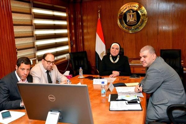 وزيرة التجارة تستعرض مع ممثلي البنك الدولي منظومة الإصلاحات الهيكلية فى الاقتصاد المصري