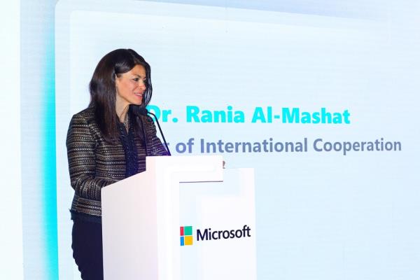وزيرة التعاون الدولي تشارك في قمة "مايكروسوفت" للذكاء الاصطناعي