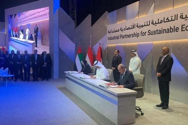 توقيع اتفاقية "الشراكة الصناعية التكاملية" بين مصر والإمارات والأردن